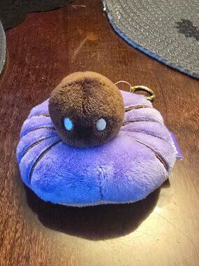 Dunkin Spider Donut Keychain NWT
